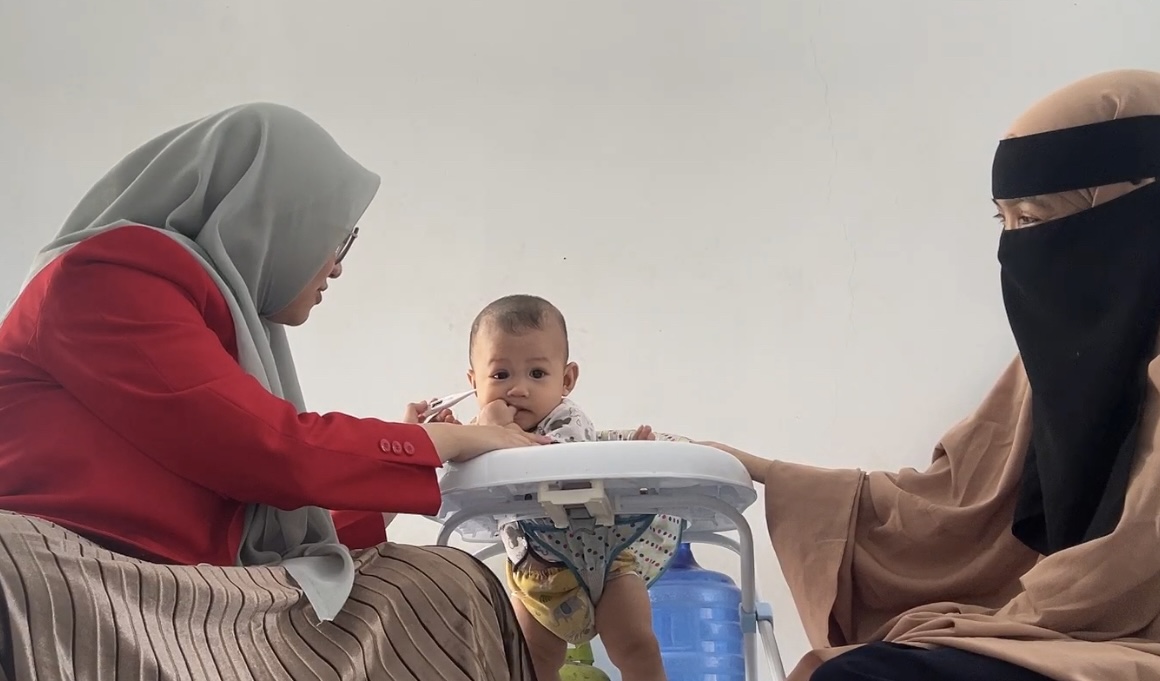 Kunjungan Pertama P2KD III : Pemeriksaan Fisik, Edukasi Buku KIA, dan Edukasi Penggunaan KB